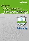 TPO Dakbedekking 20 jaar materiaal garantie