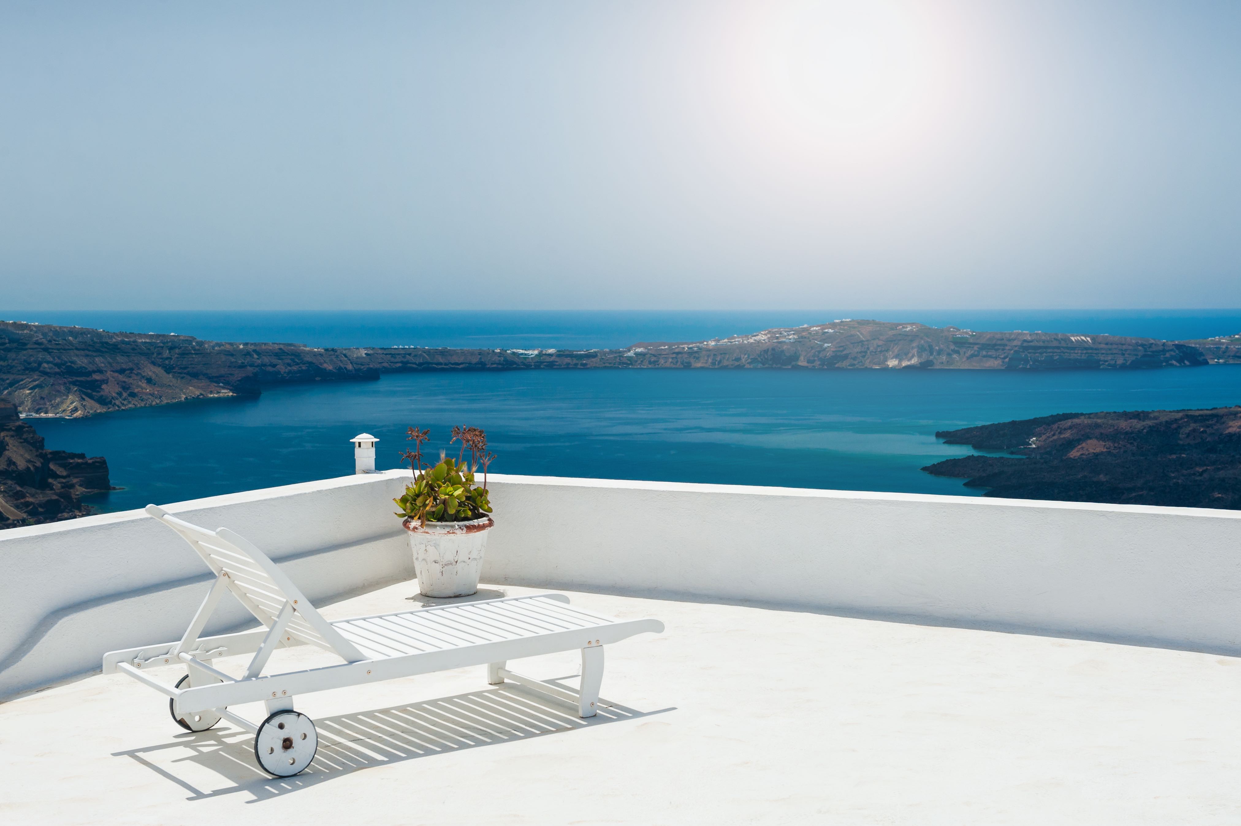 Witte Dakbedekking is koeler