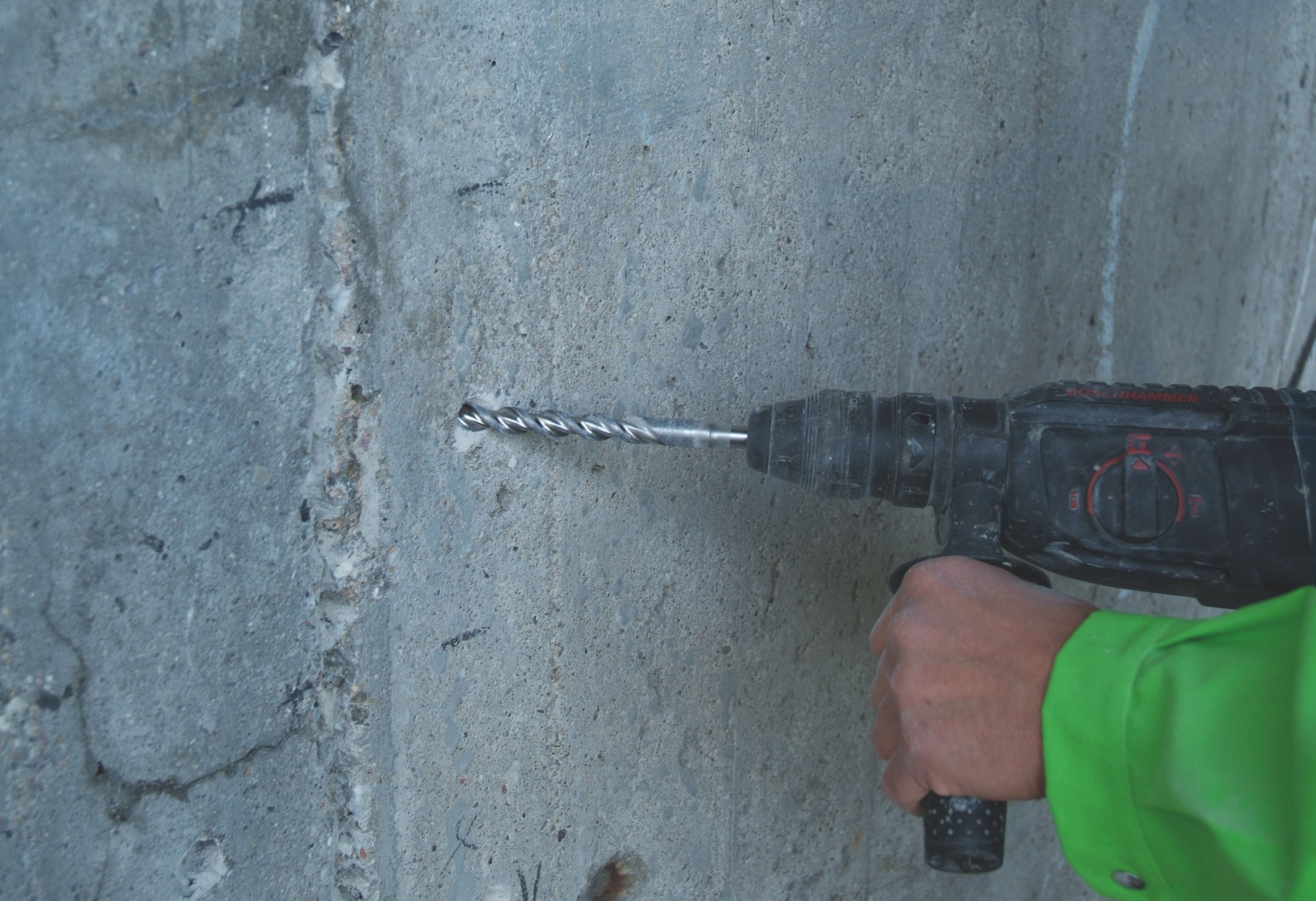 Aanboren Scheurinjectie