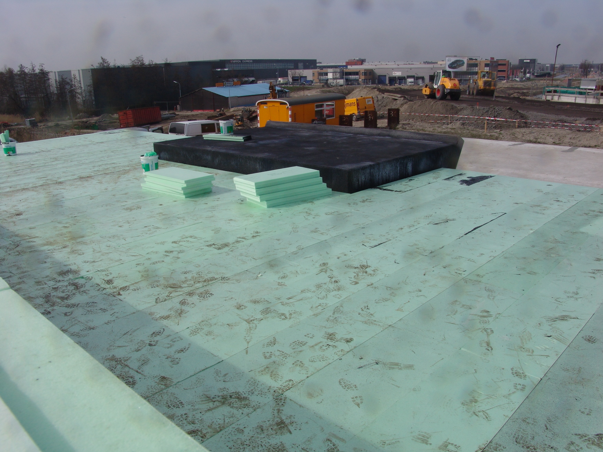 Kelderdek Isolatie Verlijmen 2