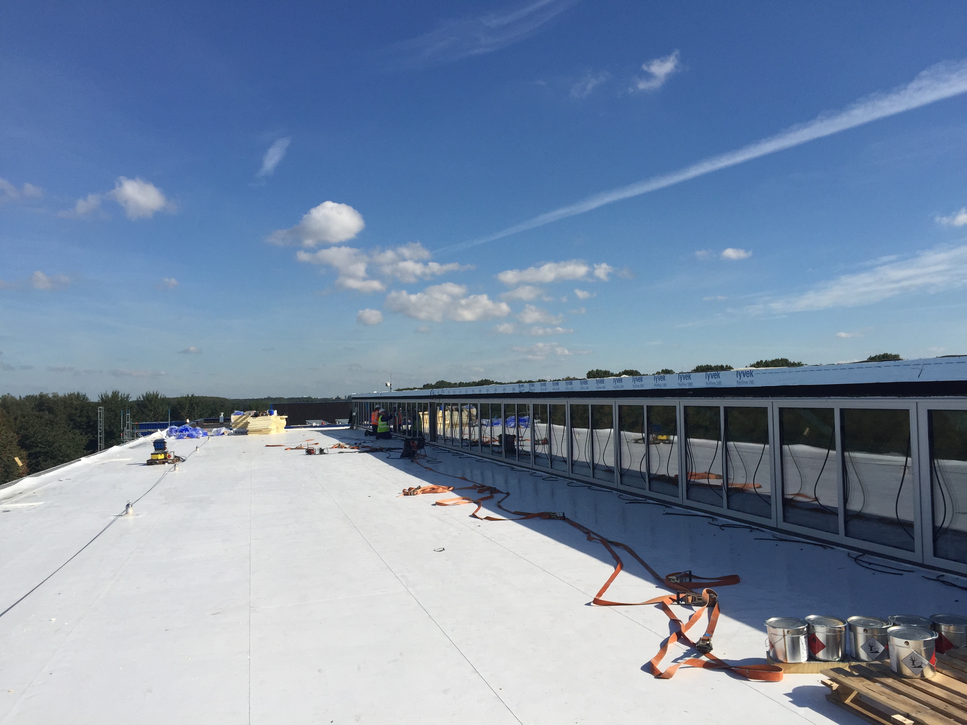 TPO Witte Dakbedekking Staaldak 2