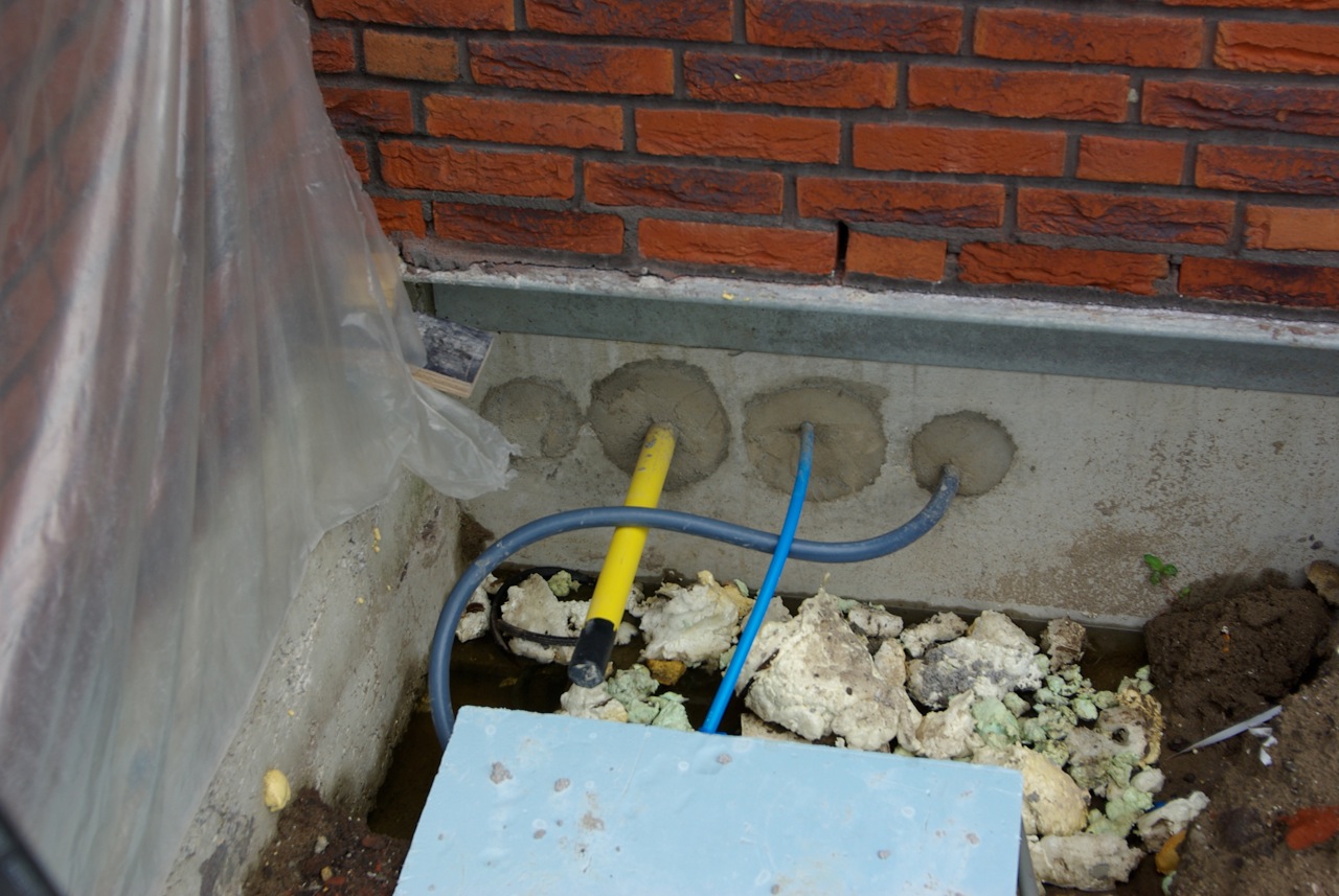 Waterdichte doorvoer