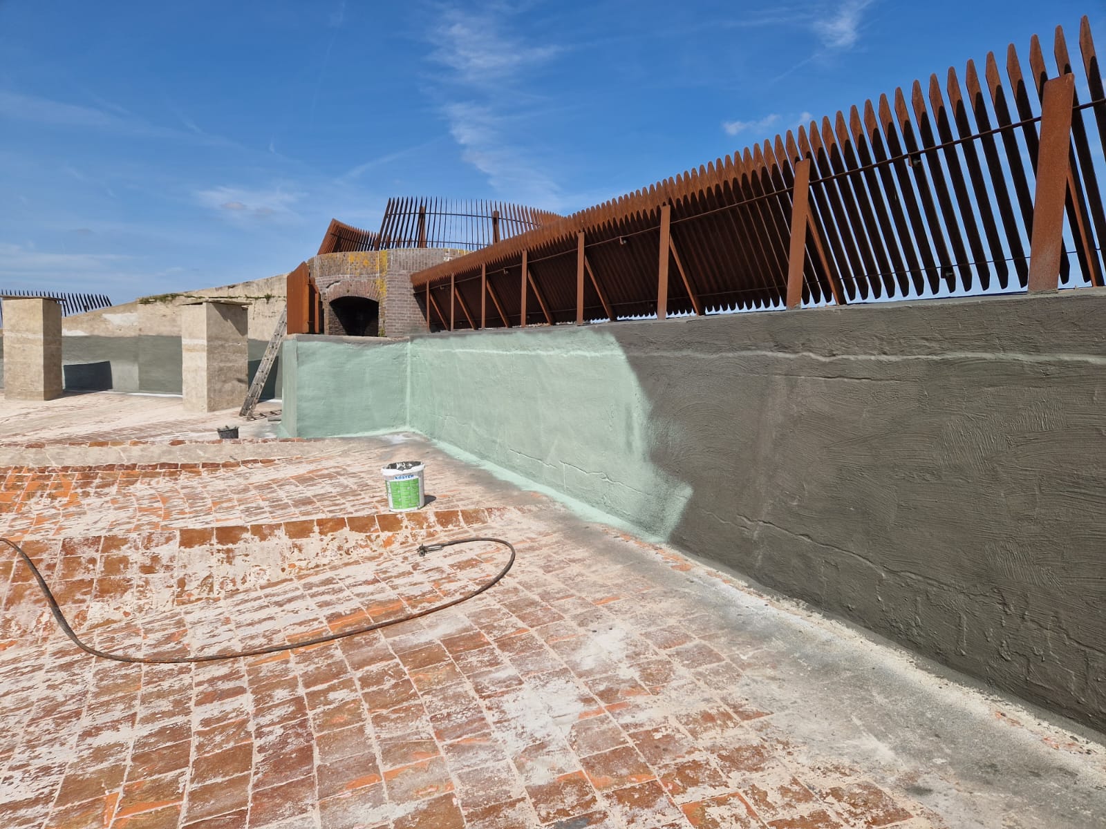 Snelle kelderafdichting buitenzijde