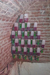 Optrekkend vocht muur 1